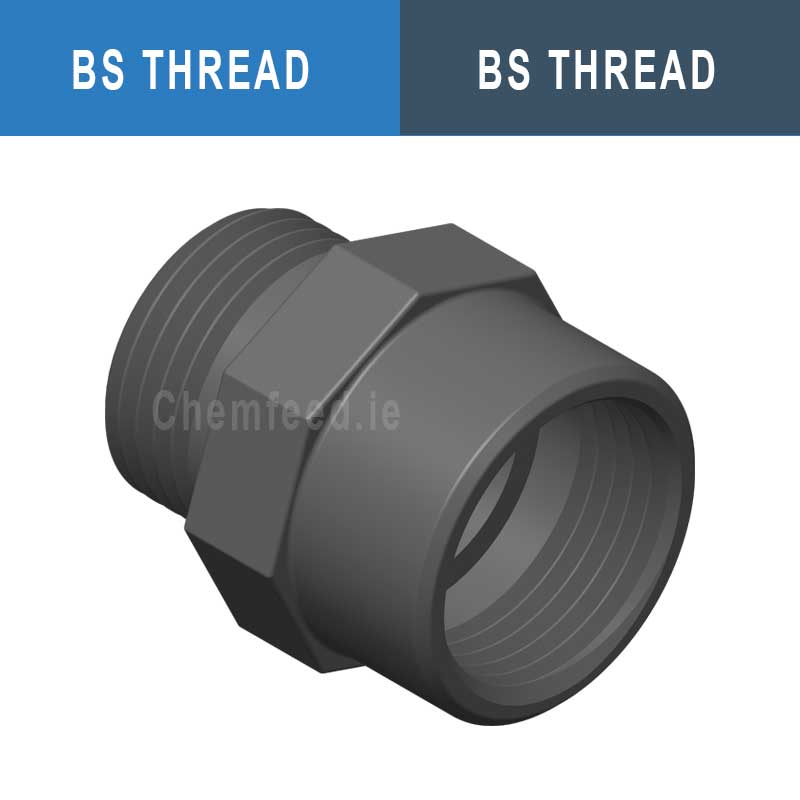 Image of REDUCER MALE/FEMALE PVC D.1"x1/2"