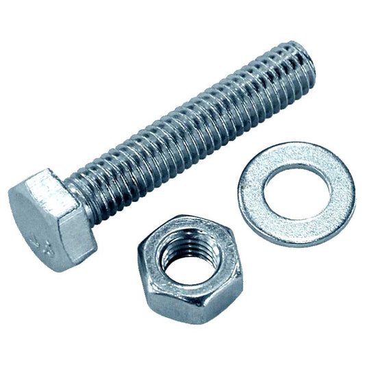 Image of M20 x 100 Bolt Set - Zinc Plated