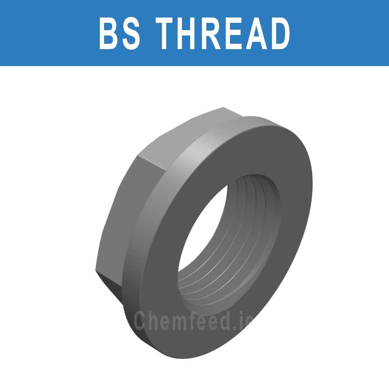 Image of 1/2" ABS Backnut BSP