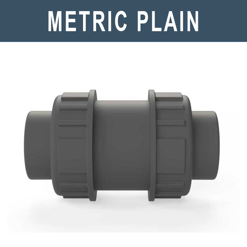 Image of CHECK VALVE F/F D. 50 mm PVC