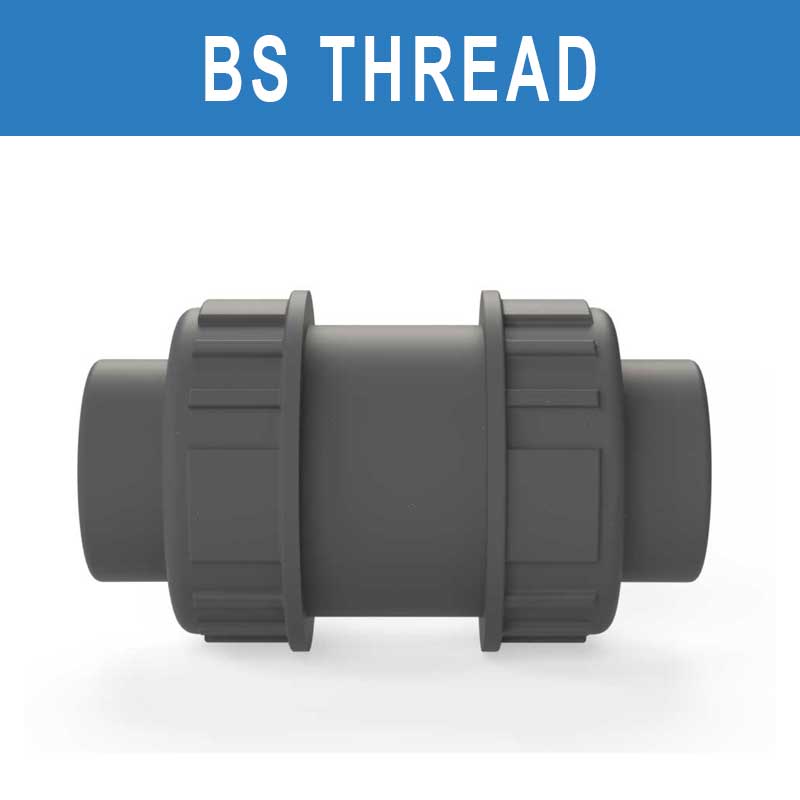 Image of CHECK VALVE F/F D.1/2" PVC THR.