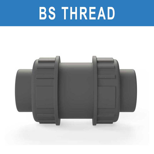 Image of CHECK VALVE F/F D.1"1/2 PVC THR.