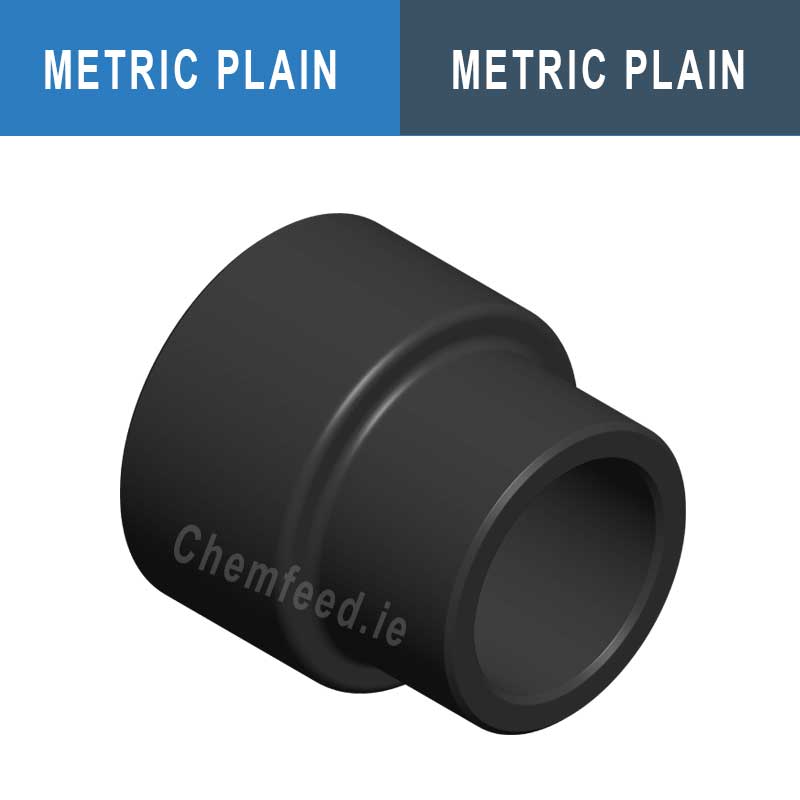 Image of PE Reducer Metric Plain 25-20mm