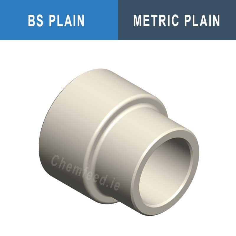 90mm x 2" PP Reducing Bush