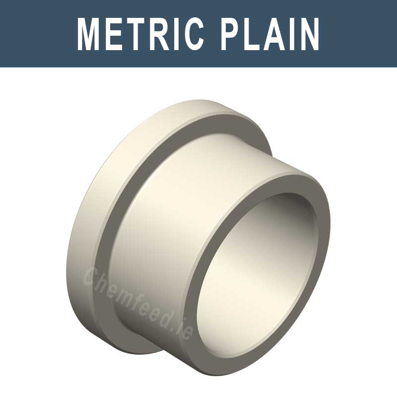 Image of PP Stub Flange Metric Plain 20mm