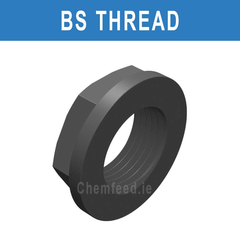 Image of BACKNUT PVC D.4" thr.