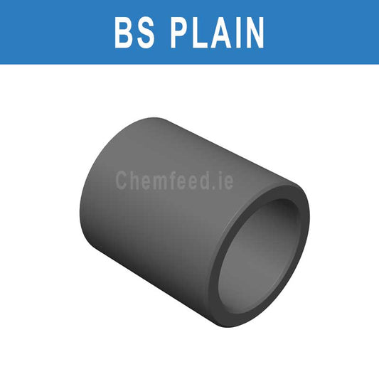 Image of DOUBLE SOCKET PVC D.4"    PLAIN BS