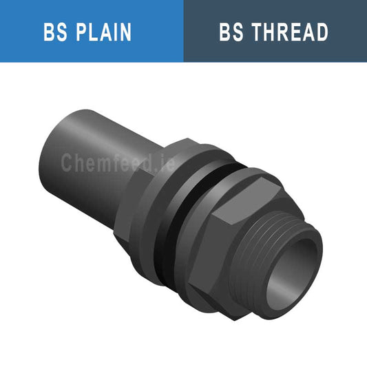 Image of PVC-U Tank Connector 1"