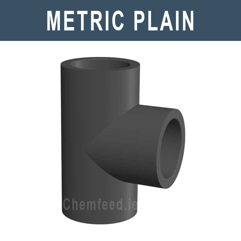 Image of 90' TEE PVC D.63 mm