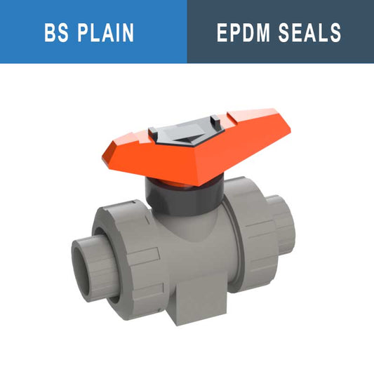 Image of 1 1/2" GF ABS EPDM Ball Valve 546 Pro