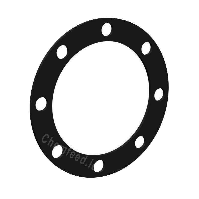 Image of 2 1/2" / 63mm FPM ANSI 150 Full Face Gasket