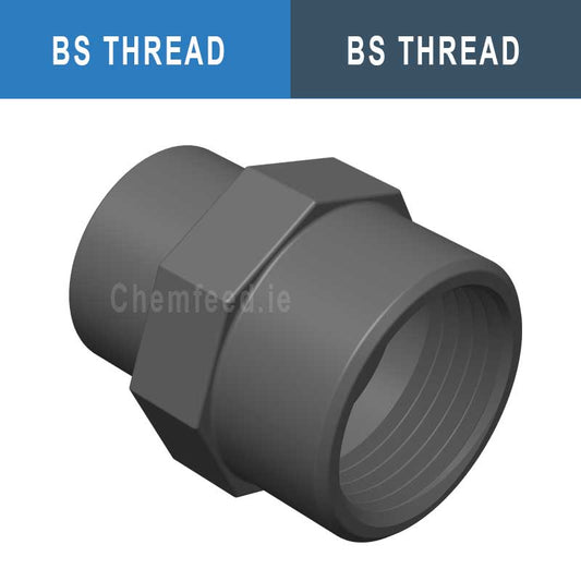 Image of REDUCING SOCKET THR. PVC D.3"x2"1/2