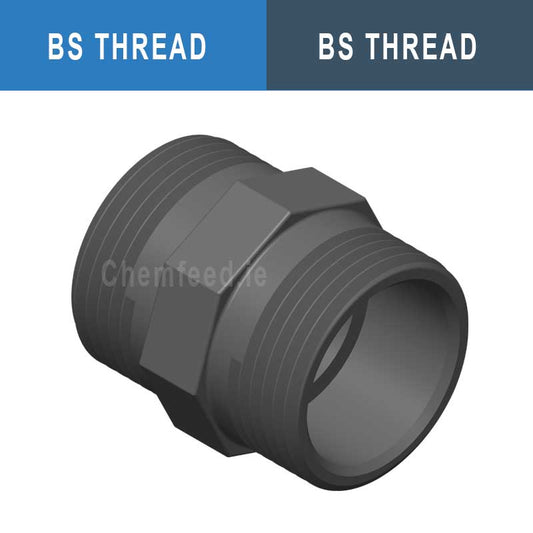 Image of NIPPLE PVC D.3" thr.