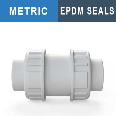 Image of 110mm PP Non-Return Valve (Fusion Sockets) EPDM Seals