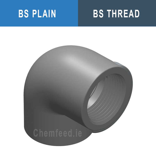 Image of 90' ELBOW  ABS D.4"x4"                BS