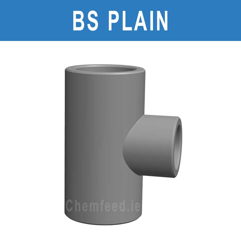 Image of 90'REDUCED TEE ABS D.2"1/2x1"1/2      BS