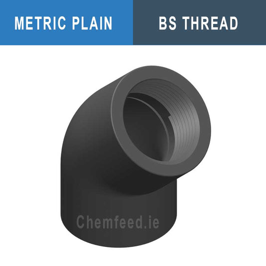 Image of 45' ELBOW  PVC D.110x4"