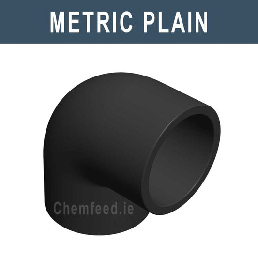 Image of PE Elbow 90° Metric Plain 20mm