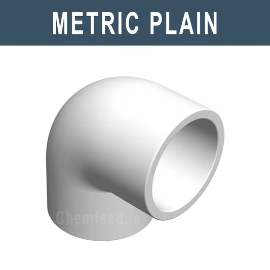 Image of PVDF Elbow 90° 50mm - Socket fusion