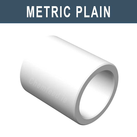 Image of PVDF Socket Plain 90mm - Socket fusion