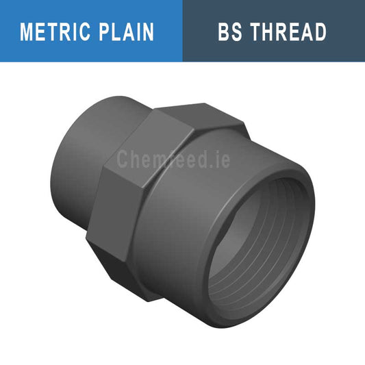 Image of ADAPTOR PVC FEMALE THREADED D.75x90x3"