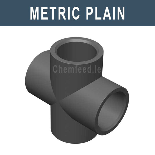 Image of PVC CROSS D. 63 mm
