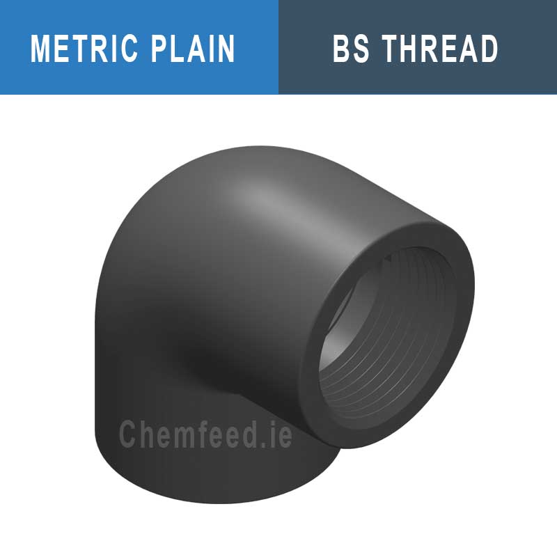 Image of 90' ELBOW  PVC D.75x2"1/2
