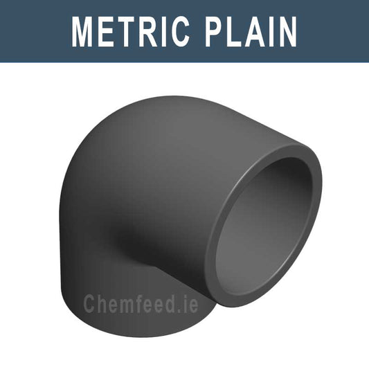 Image of 90' ELBOW  PVC D.200 mm