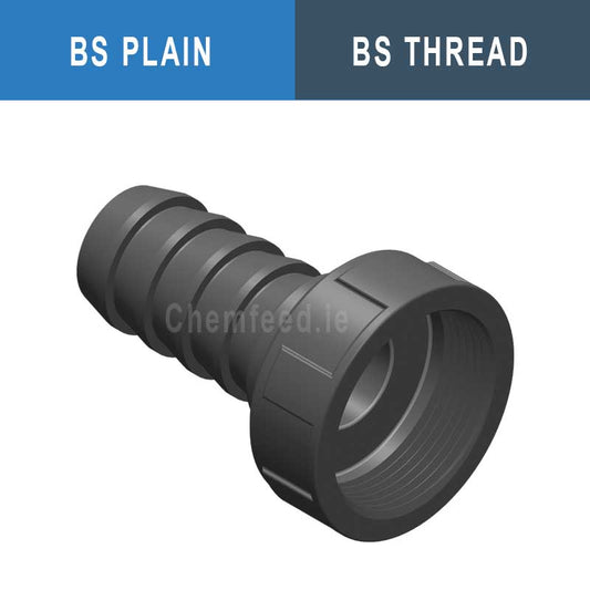 Image of HOSE NOZZLE WITH NUT      D.2"3/4