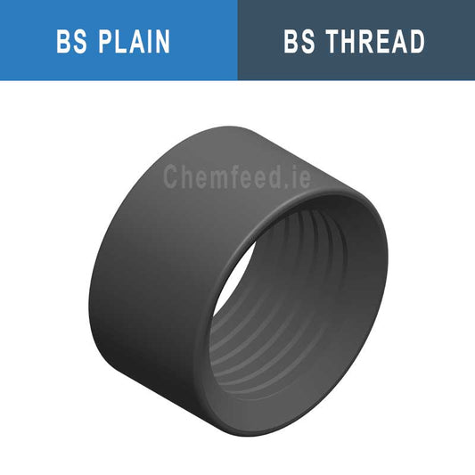 Image of REDUCING BUSH PVC D.4"x3"       BS PLAIN/THR.