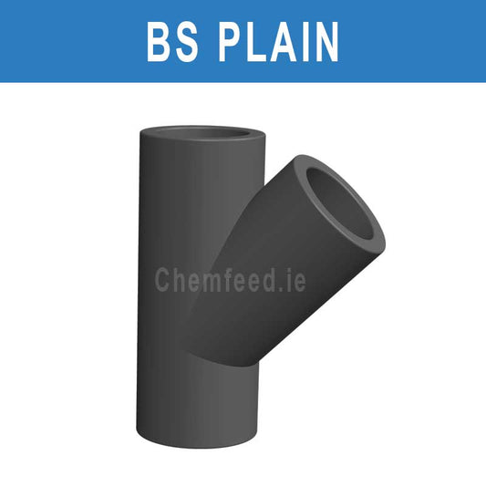 Image of PVC 45' TEE D.3/4"     BS PLAIN