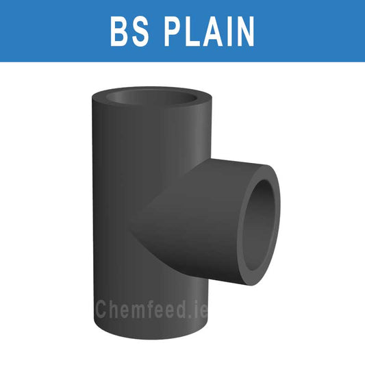 Image of TEE 90' PVC D.1"1/4 BS PLAIN
