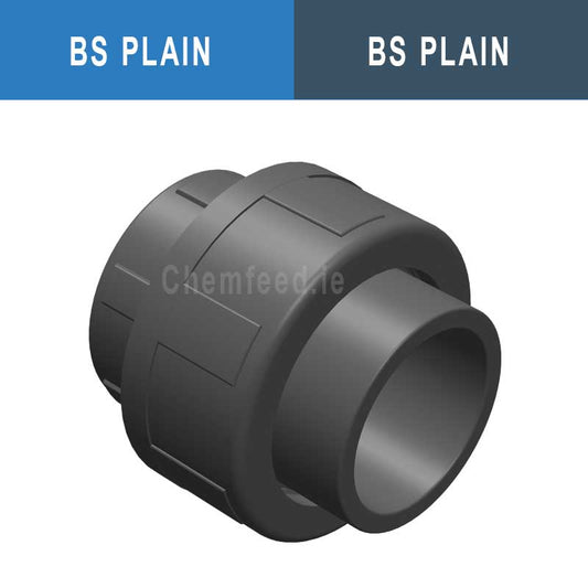 Image of UNION WITH O-RING PVC D.3/4" BS PLAIN